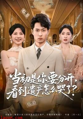 当初是你要分开，看到遗产怎么哭了？